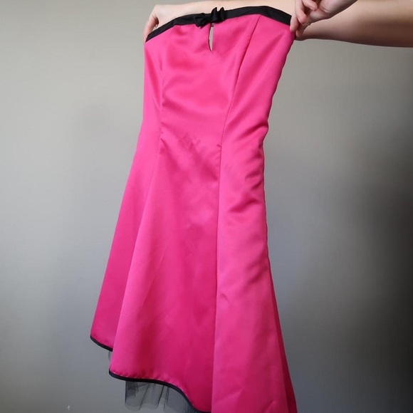 Y2k strapless short prom dress - Picture 4 of 4